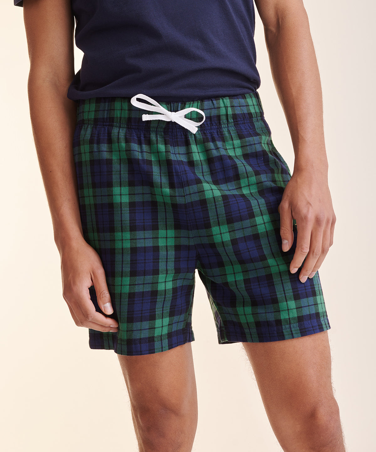 Men’s Navy & Green Tartan loungewear