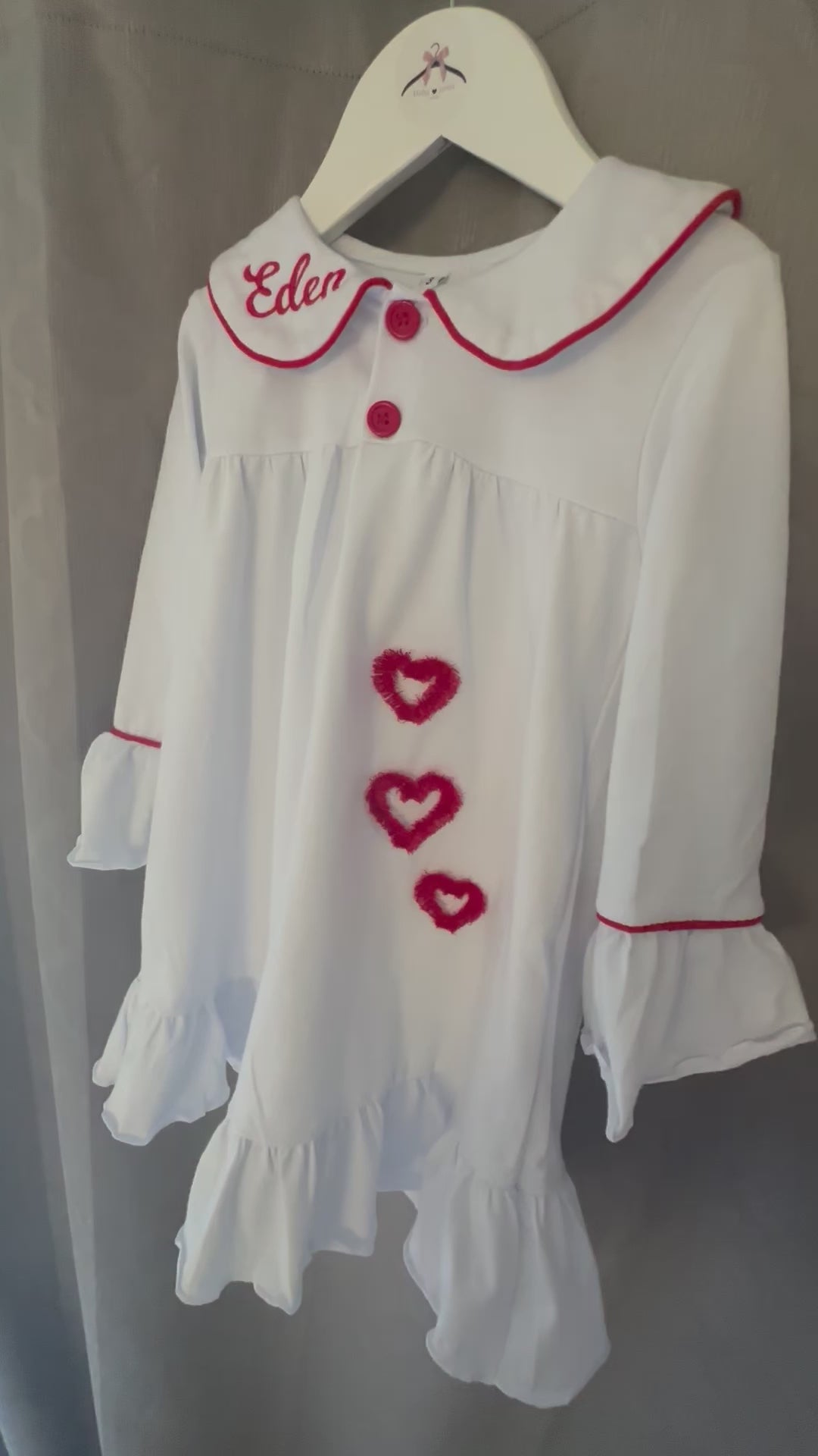 Heart nightdress