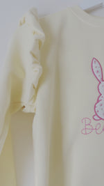 Load and play video in Gallery viewer, Lemon Frill Bunny Jumper
