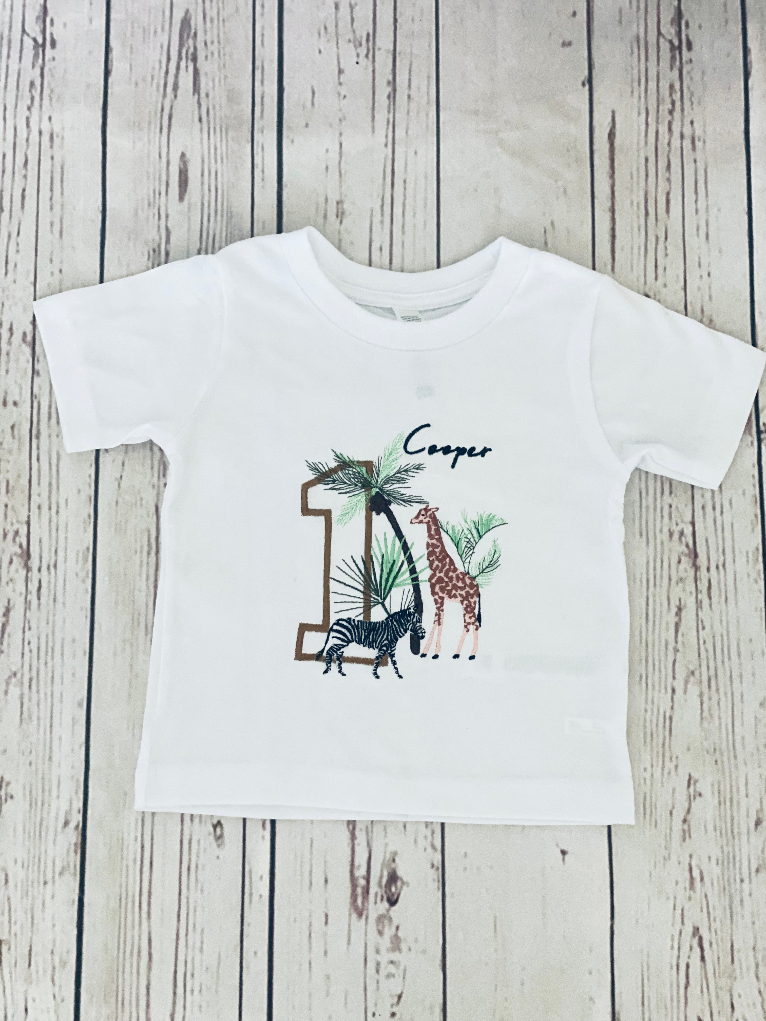 Safari T-shirt Birthday