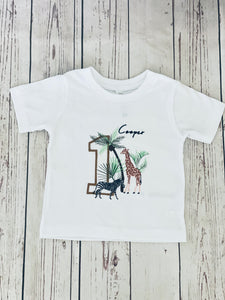 Safari T-shirt Birthday