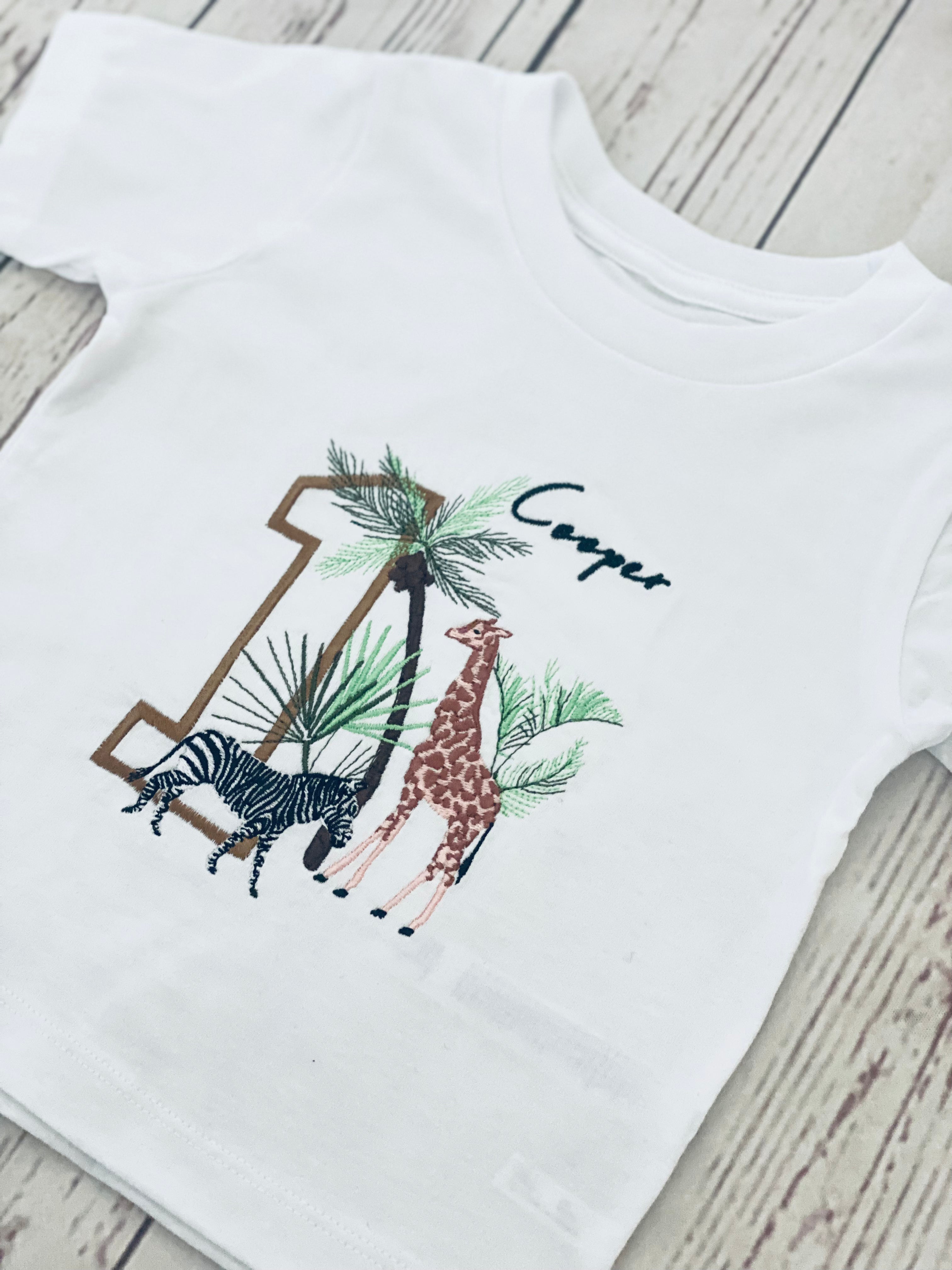 Safari T-shirt Birthday