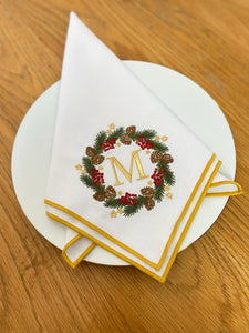 Personalised Christmas Napkins