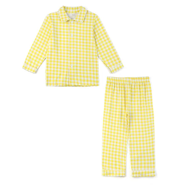 Boys button up pyjamas sale