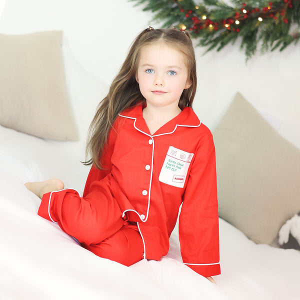 Personalised discount pjs girls