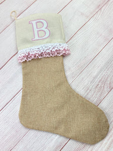 Pink Frilly Stocking